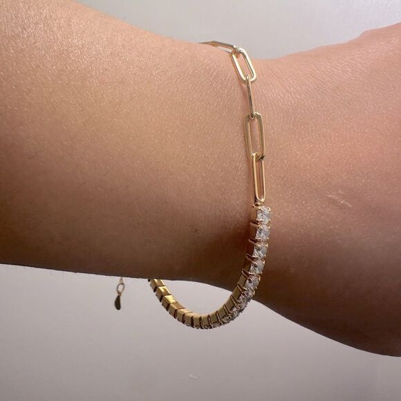 Gabriela 18K Gold-Plated Bracelet $80.00 - Picture 10 of 10
